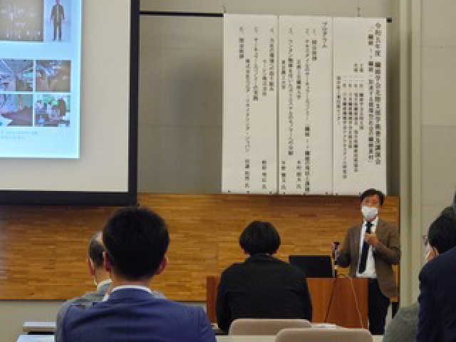 繊維学会北陸支部学術普及講演会に弊社エコログ副社長の田邉が登壇しました！