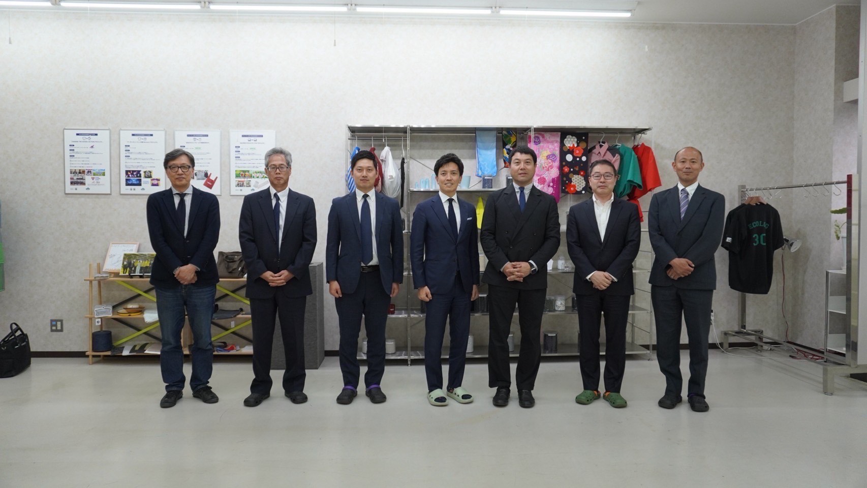 環境副大臣　小林史明様が来社されました。